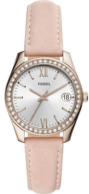 Часы наручные женские FOSSIL ES4607SET кварцевые, ремешок из кожи, США