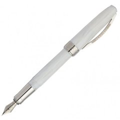 Ручка перьевая Visconti 78300A10FP Venus White Marble FP Steel F