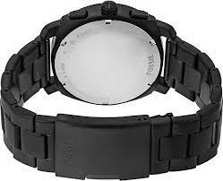 Часы наручные мужские FOSSIL FS4682 кварцевые, на браслете, черные, США