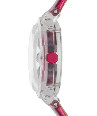 Часы наручные женские DKNY NY2858 кварцевые, с граненым стеклом и глянцевым ремешком, США