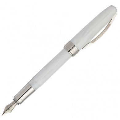 Ручка перьевая Visconti 78300A10FP Venus White Marble FP Steel F