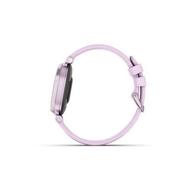 Смарт-годинник Garmin Lily 2, бузковий металік з бузковим силіконовим ремінцем