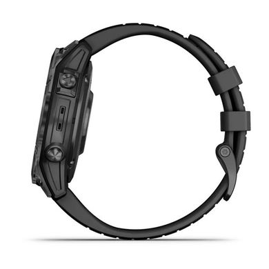 Смарт-годинник Garmin Epix Pro (Gen 2) - Standard Edition 47 mm - сланцево-сірий з чорним ремінцем