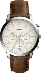 Часы наручные мужские FOSSIL FS5380 кварцевые, ремешок из кожи, США