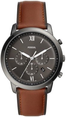 Часы наручные мужские FOSSIL FS5512 кварцевые, ремешок из кожи, США