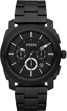 Часы наручные мужские FOSSIL FS4552 кварцевые, на браслете, черные, США