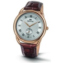4483-2-1069 pvd-r case, white dial, brown leather (Seculus)