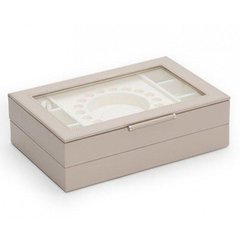 392121 Sophia Set of 2 Stackable Trays WOLF Mink