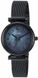 Часы наручные женские FOSSIL ES4613 кварцевые, "миланский" браслет, черные, США 2