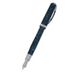 Ручка пір'яна Visconti 38130A22M Wall street FP celluloid blue 14K M 2
