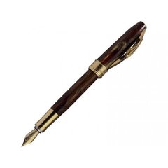 Ручка пір'яна Visconti 66470A10F Salvador Dali FP Brown Steel F