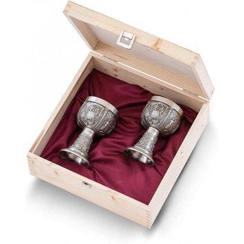 60046 2 Wine Chalice "Weinlese" Artina