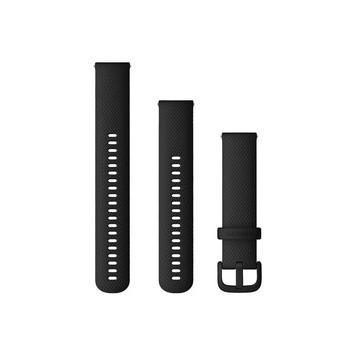 Ремінець Garmin для Venu Sq/Forerunner 245/645/Vivoactive 3/Vivomove (20 мм), чорний