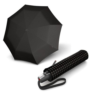 Зонт складной унисекс Knirps T2 Duomatic Cube Black Kn898787041