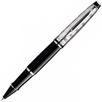 Ручка ролер Waterman Expert Deluxe Black CT RB 40 038