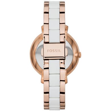 Часы наручные женские FOSSIL ES4588 кварцевые, на браслете, цвет розовое золото, США