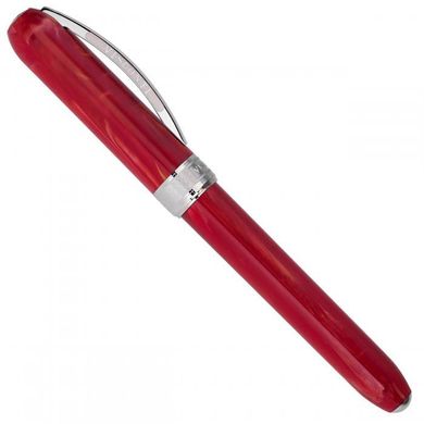 Ручка перьевая Visconti 48290A10FP Rembrandt Red Steel FP