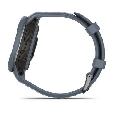 Смарт-годинник наручний Garmin Instinct Crossover - Standard Edition, синій граніт