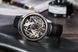 Часы наручные мужские Aerowatch 50981 AA12, механика с ручным заводом, скелетон, черный кожаный ремешок 4