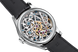 Часы наручные мужские Aerowatch 50981 AA12, механика с ручным заводом, скелетон, черный кожаный ремешок 2