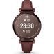 Смарт-годинник Garmin Lily 2 Classic, темна бронза, шкіряний ремінець кольору шовковиці