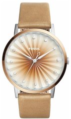 Часы наручные женские FOSSIL ES4199 кварцевые, ремешок из кожи, США , Уценка