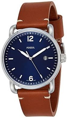 Часы наручные мужские FOSSIL FS5325 кварцевые, ремешок из кожи, США