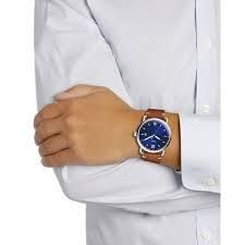 Часы наручные мужские FOSSIL FS5325 кварцевые, ремешок из кожи, США