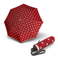Складаний парасолька Knirps T. 100 Small Duomatic Dot Art Red Kn9531004903