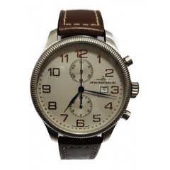 Годинники наручні чоловічі Zeno-Watch Basel 8557BVDC, Oversized Retro Chronograph Bicompax