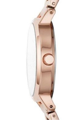 Часы наручные женские DKNY NY2839 кварцевые, на браслете, цвет розового золота, США