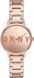 Часы наручные женские DKNY NY2839 кварцевые, на браслете, цвет розового золота, США 1