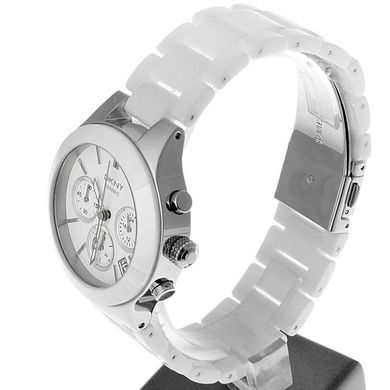 Часы наручные женские DKNY NY4912 кварцевые, белые, керамический ремешок, США
