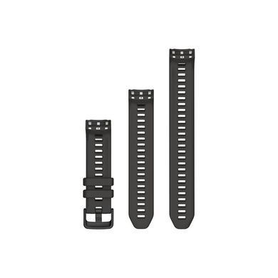 Ремінець силіконовий Garmin для годинника Instinct 2s (20 мм) графітовий