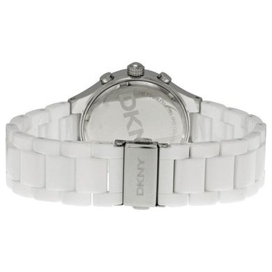 Часы наручные женские DKNY NY4912 кварцевые, белые, керамический ремешок, США