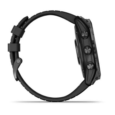 Смарт-часы Garmin Epix Pro (Gen 2) - Standard Edition 51 mm - сланцево-серые с черным ремешком