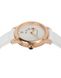 Часы наручные женские Aerowatch 44938 RO21 кварцевые с сердцами, на белом кожаном ремешке 3
