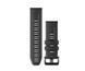 Ремінець Garmin QuickFit 26 для Fenix 5X/6X/7X, Tactix, Quatix, D2, Foretrex, Descent, чорний