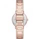 Часы наручные женские DKNY NY2839 кварцевые, на браслете, цвет розового золота, США 3