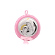 Набор детский серебряный рамочка две Мышки и икона Богородица с младенцем 5