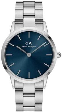 Часы наручные женские Daniel Wellington DW00100458 Iconic Link Arctic 36 S Blue
