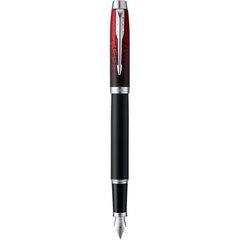 Ручка перова Parker IM 17 SE Red Ignite CT FP F 23 111 з латуні зі сталевим пером