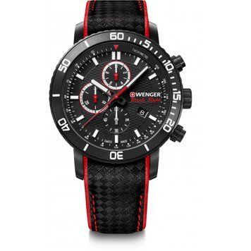 Мужские часы Wenger ROADSTER Black Night Chrono W01.1843.109