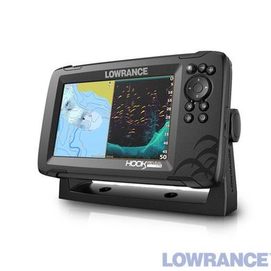 GPS-навігатор з датчиком ехолота Lowrance HOOK Reveal 7 TripleShot