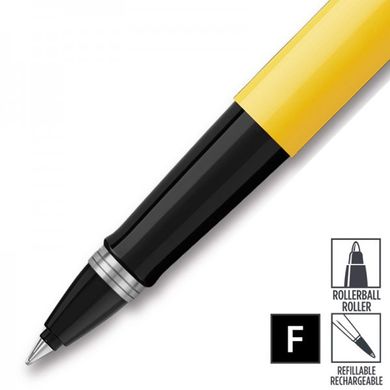 Ручка-роллер Parker JOTTER 17 Plastic Yellow CT RB блистер 15 326 из желтого пластика