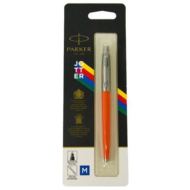 Ручка шариковая Parker JOTTER 17 Plastic Orange CT BP блистер 15 436