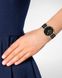 Часы наручные женские DKNY NY2796 кварцевые, с граненым стеклом, черный ремешок из кожи, США 4