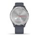 Смарт-годинник Garmin Vivomove 3S зі сталевим безелем сріблястого кольору, корпусом та ремінцем "синій граніт" 7