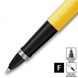 Ручка-ролер Parker JOTTER 17 Plastic Yellow CT RB блістер 15 326 із жовтого пластику 5
