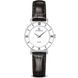 Часы наручные женские Hanowa 16-6053.04.001.07 кварцевые, черный ремешок из кожи, Швейцария 1